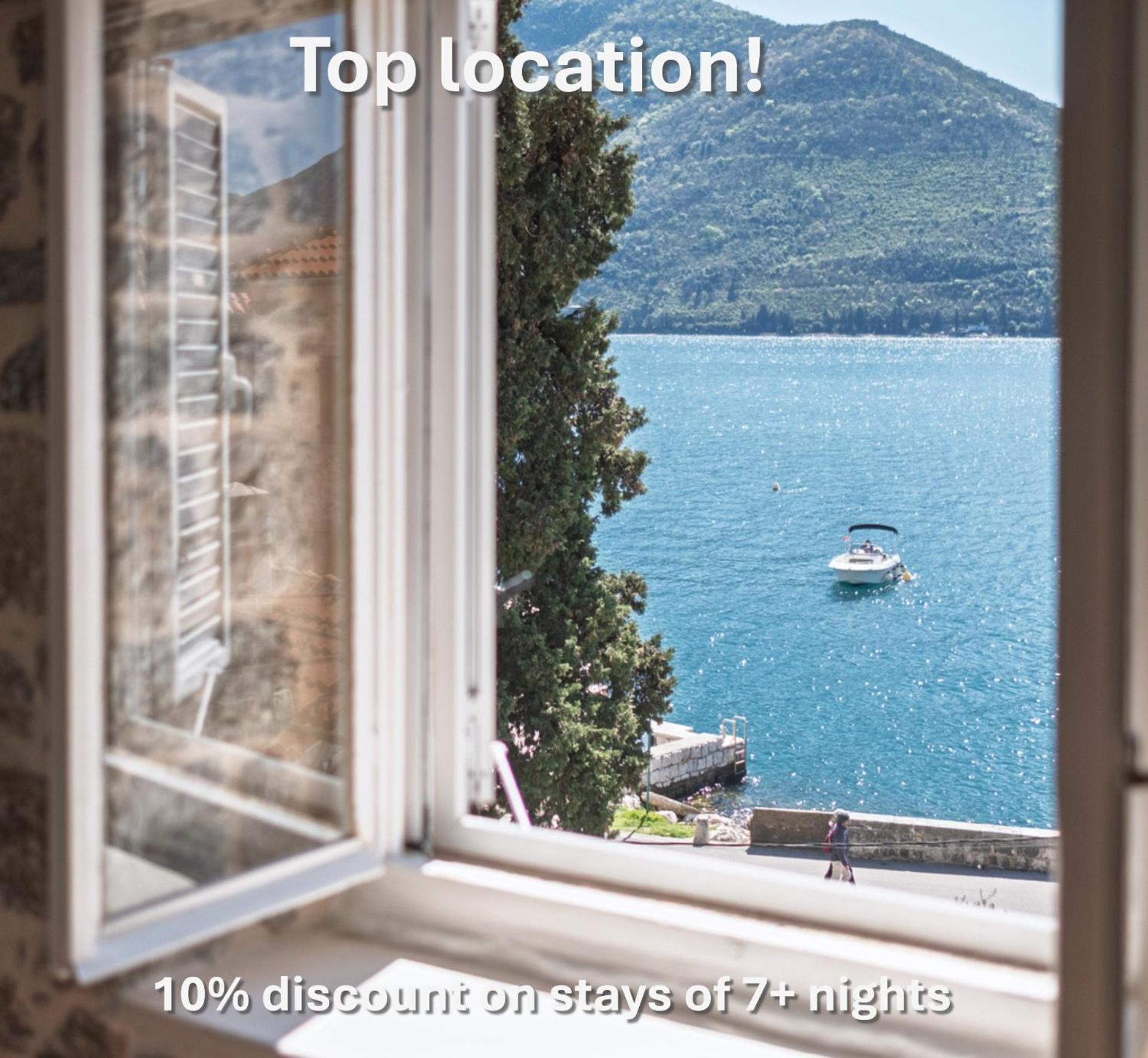 Bluemarine Rooms & Apartments Perast Kültér fotó